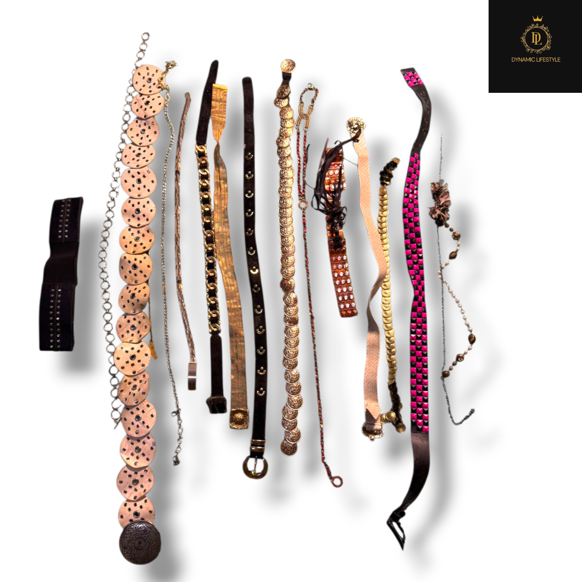 Vintage y2k belt and chain