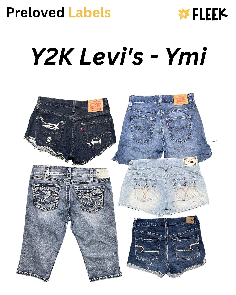 Levi's – YMI short – ( Wcv : 1204 )