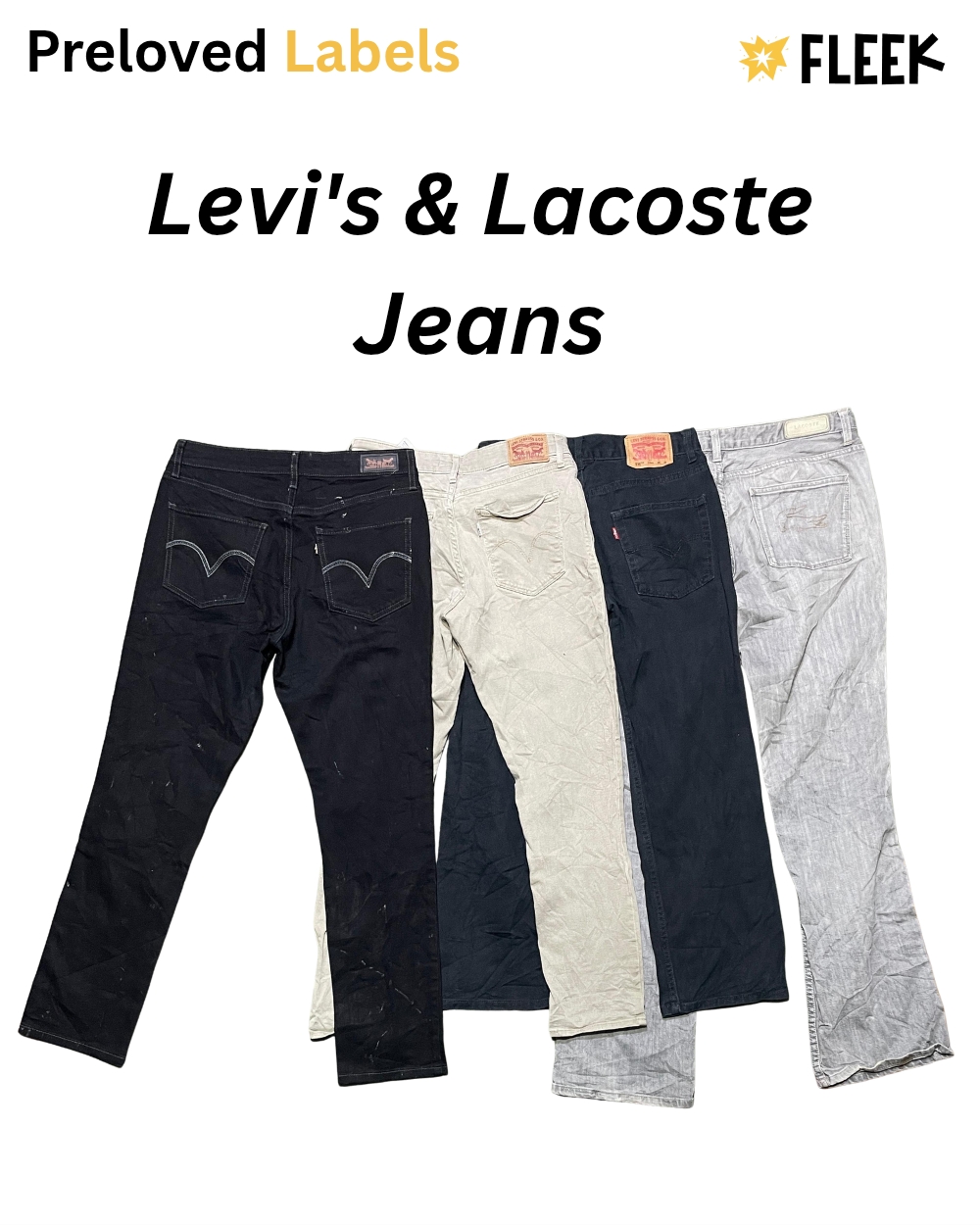 Levi's & Lacoste Jeans – ( Wcv : 1205 )