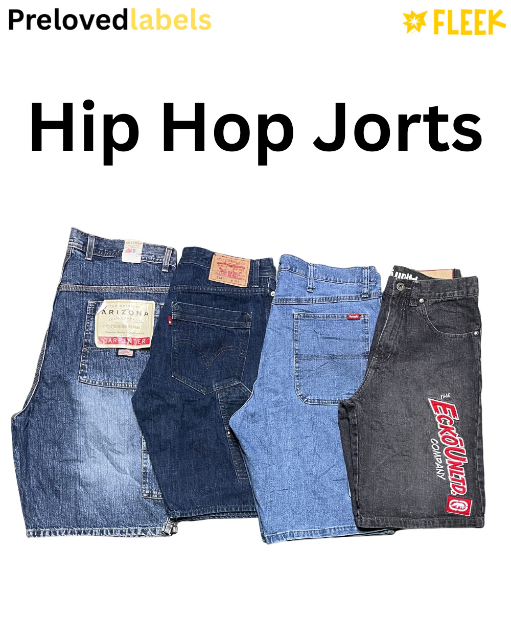 Hip Hop Jorts Shorts (1206)