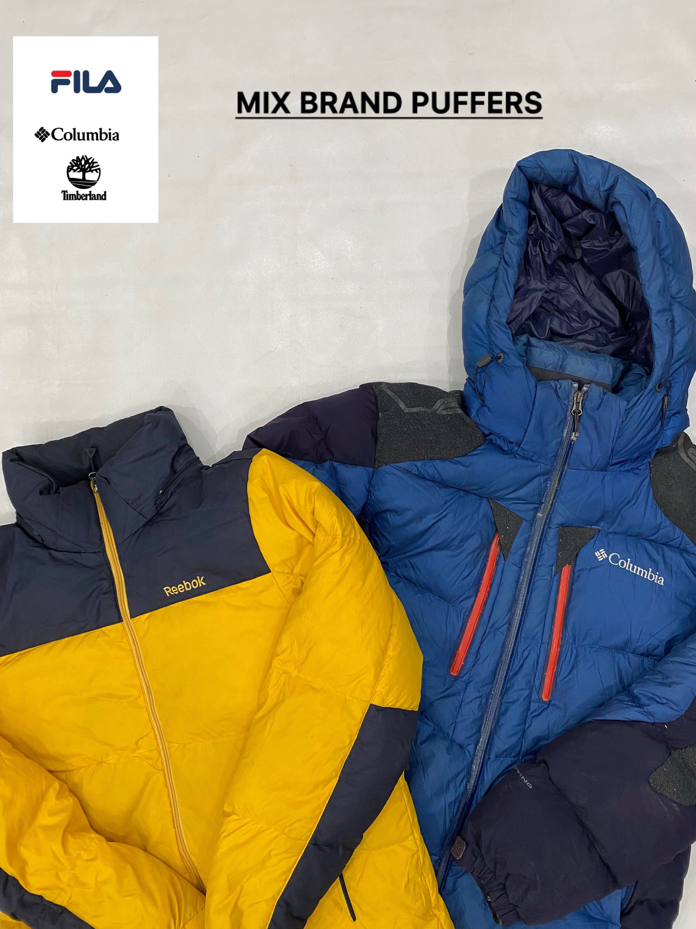 ブランドパファージャケットミックス