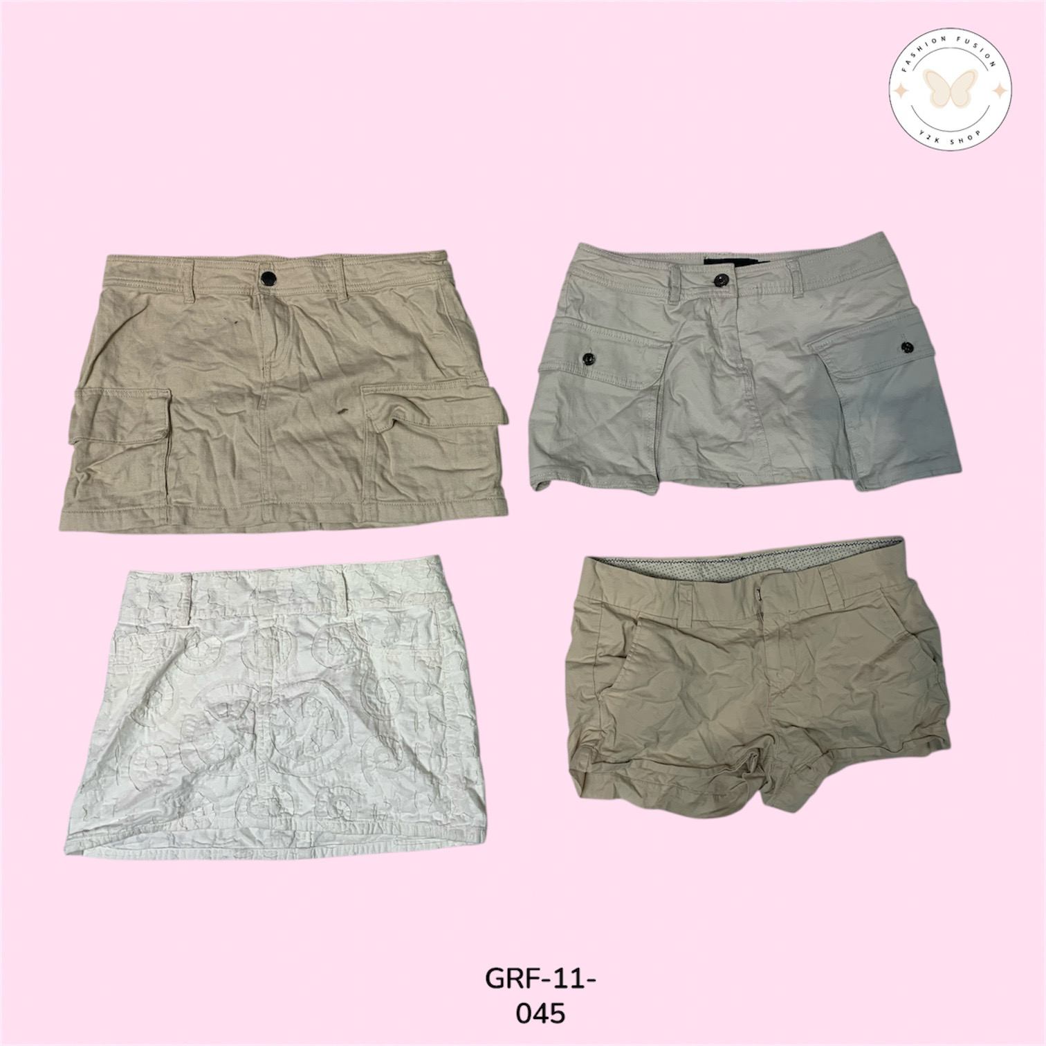 Saia Mini de Algodão Clássica – Conforto e Estilo para o Dia a Dia (GRF-11-045)