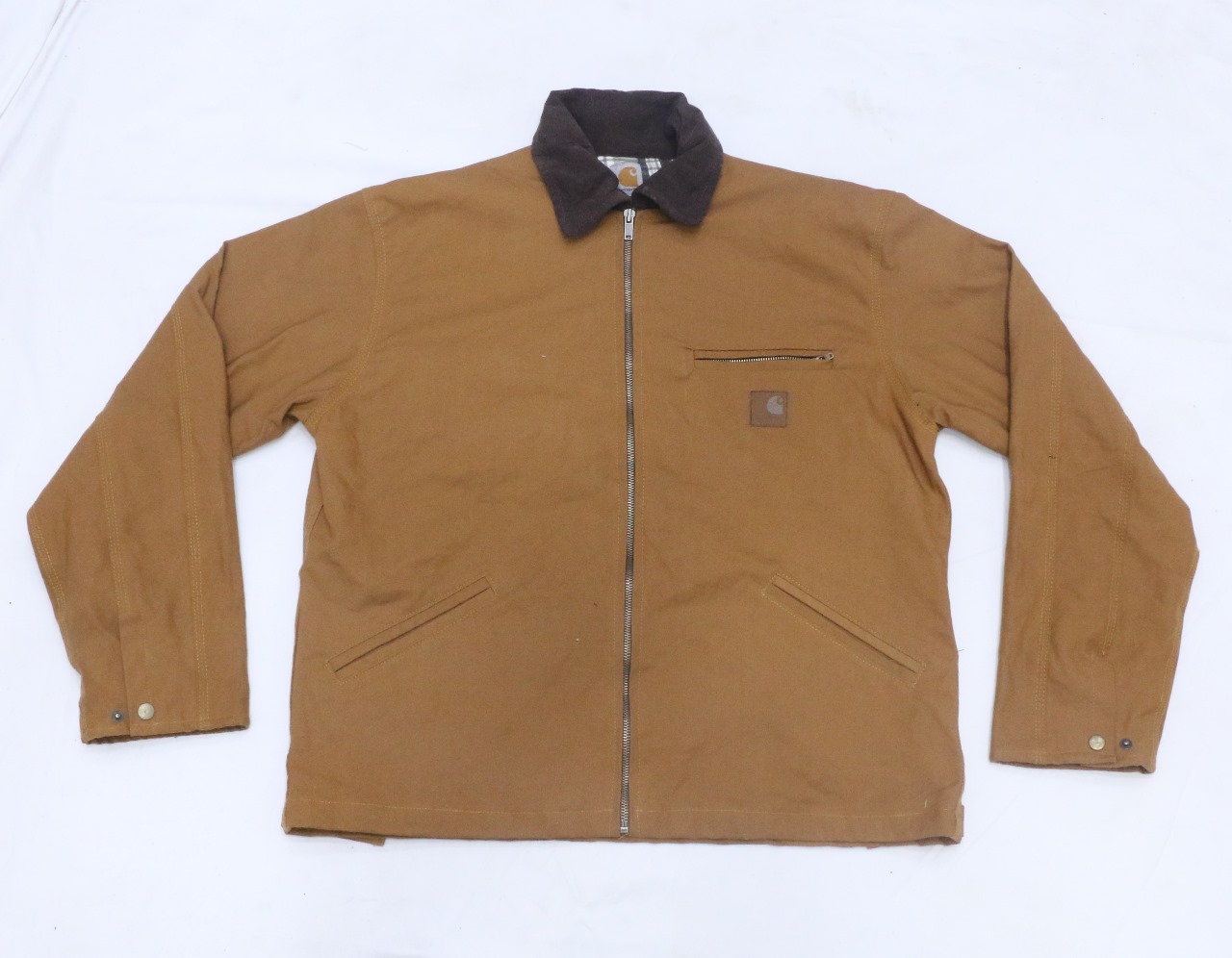 CR719 Upcycled Carhartt Canvas Workwear Jacket