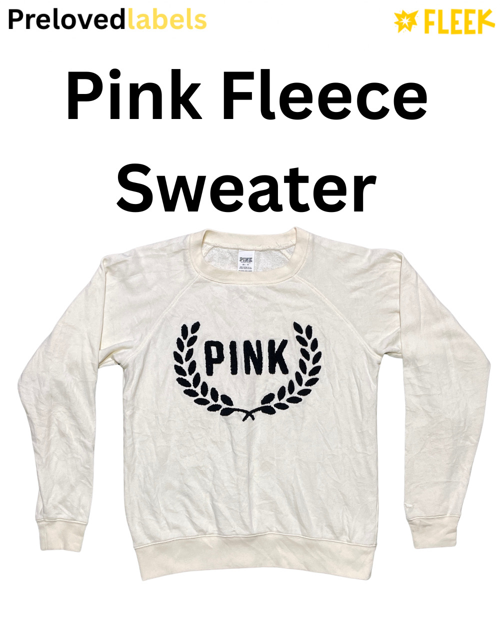 ピンクフリースセーター (Wcv: 1207)