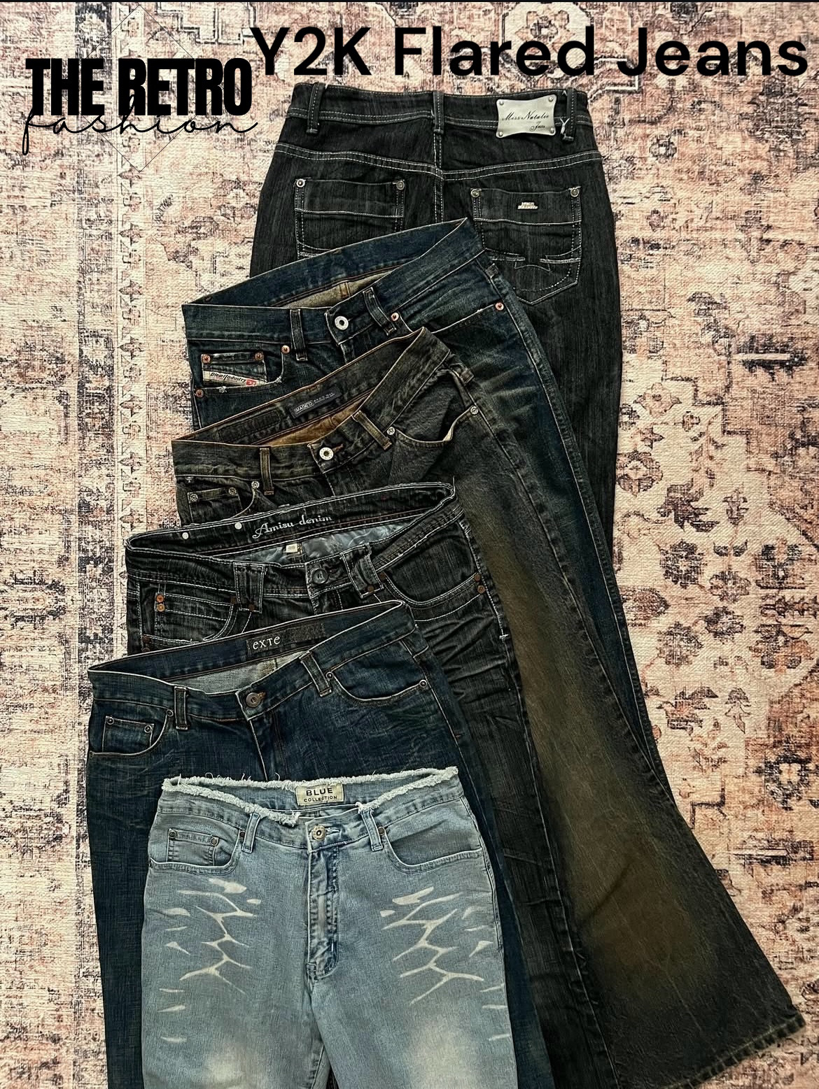 Women’s Y2K Flared Jeans