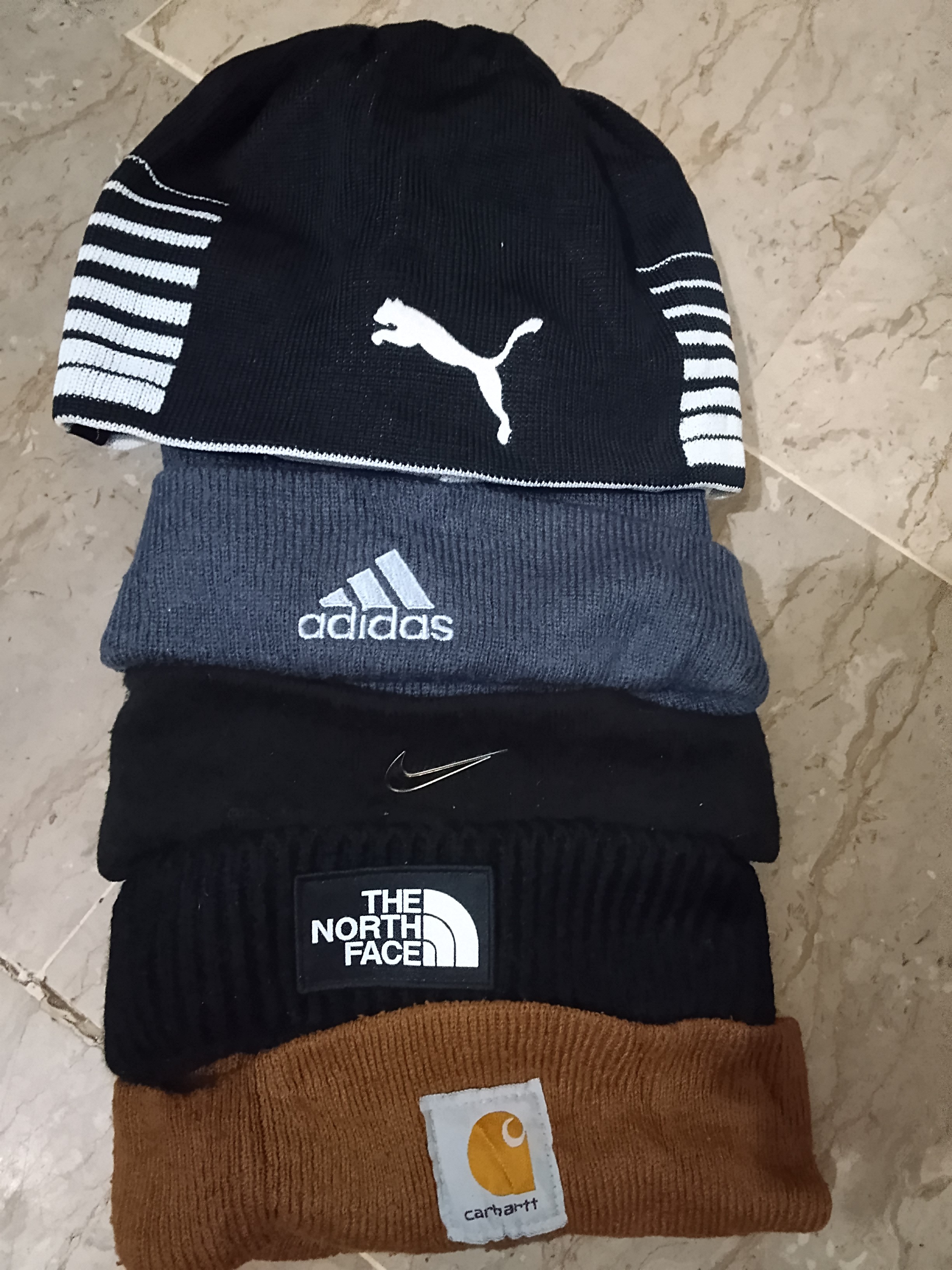 Carhartt the north face & mixed beanie