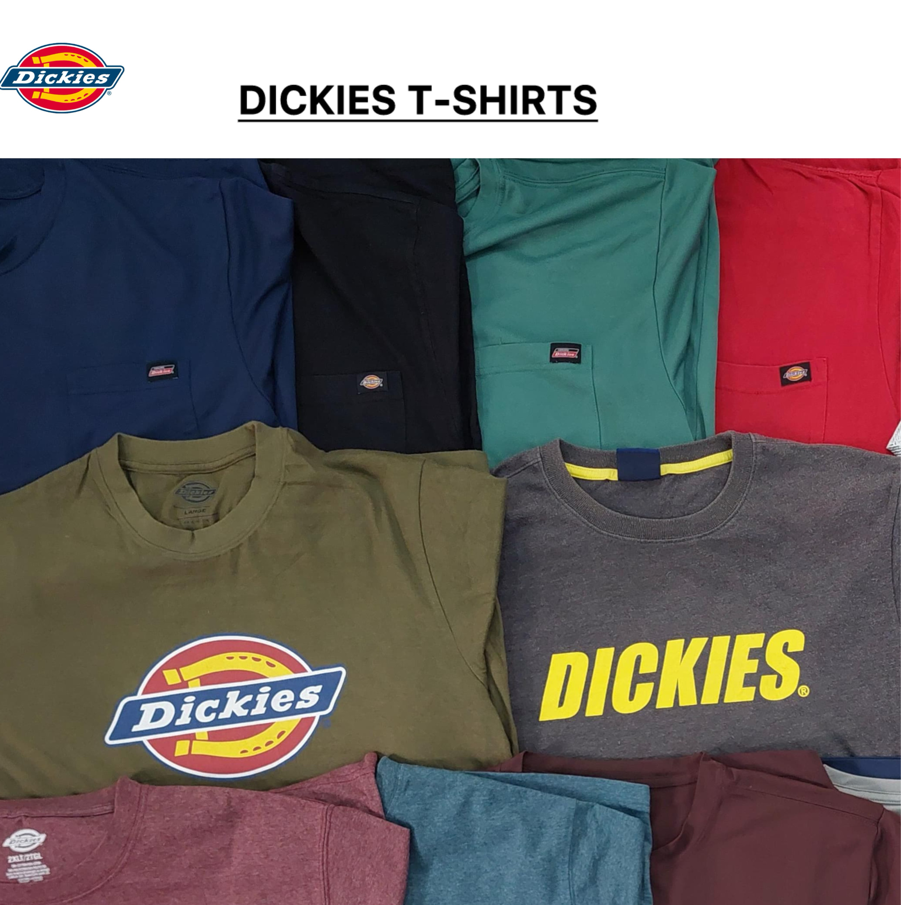 T-shirts Dickies de marque
