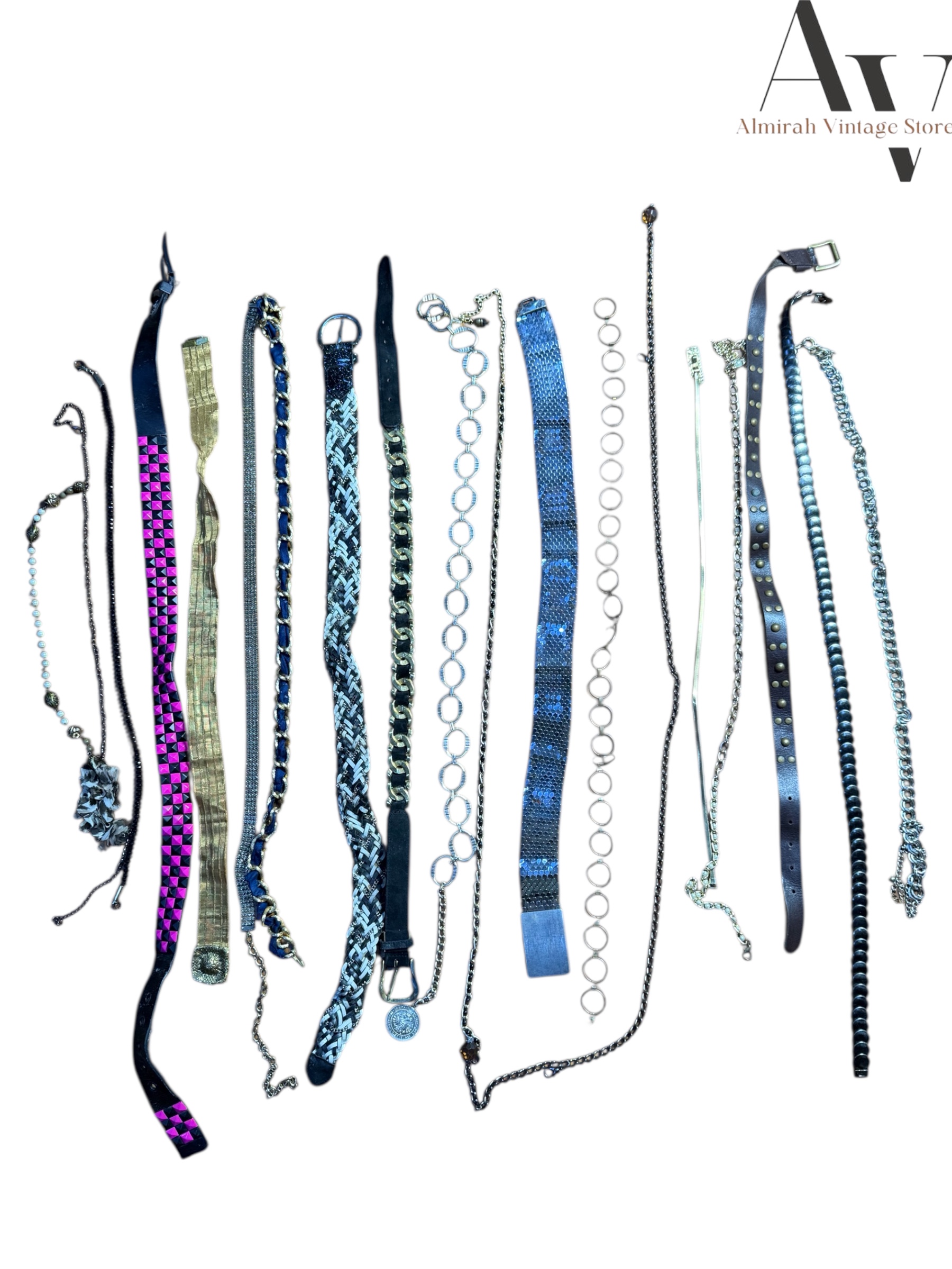 Belles ceintures de style Y2K