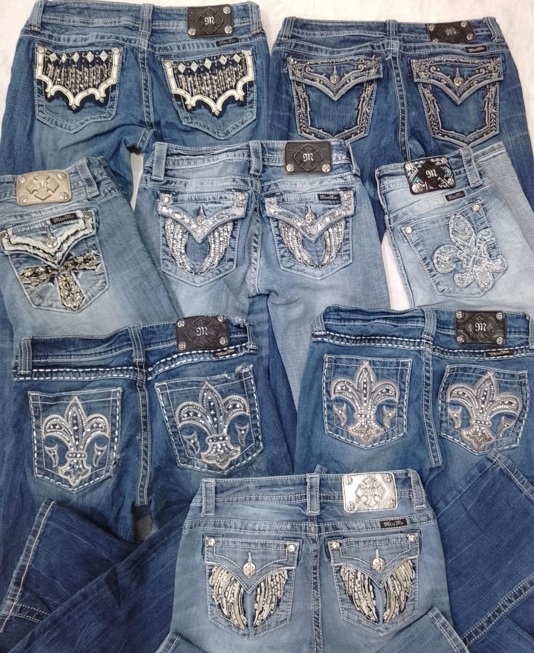 CR5495 ヴィンテージ ミス ミー フレア ジーンズ