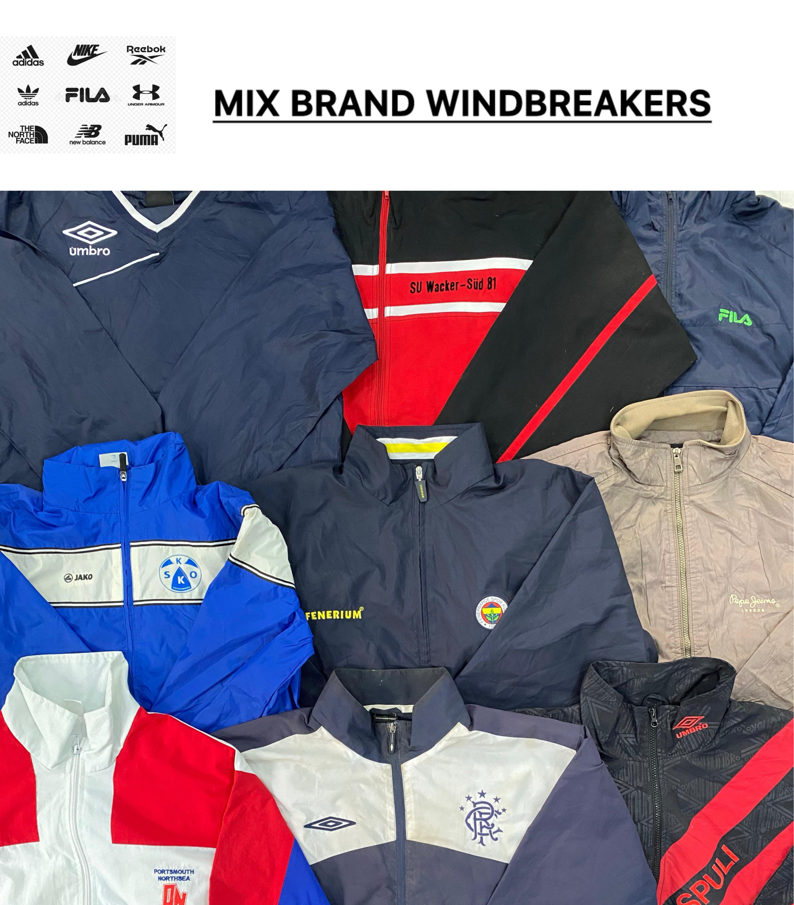 Branded Mix Windbreaker