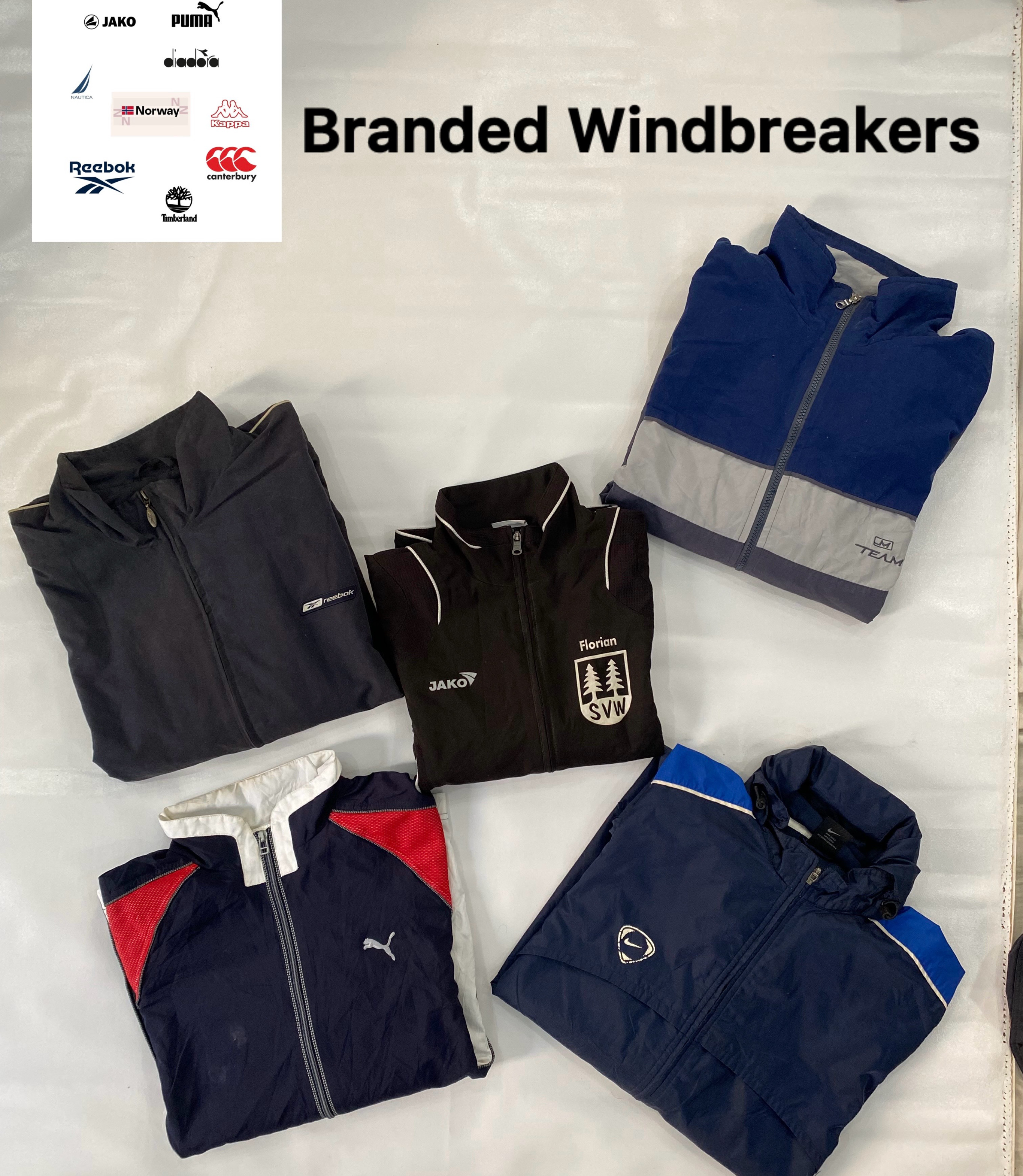 Branded Mix Windbreaker