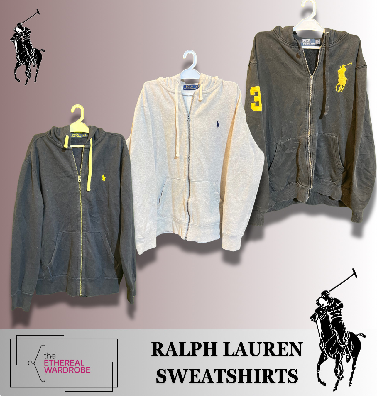 Ralph Lauren Sweatshirts including Big Pony