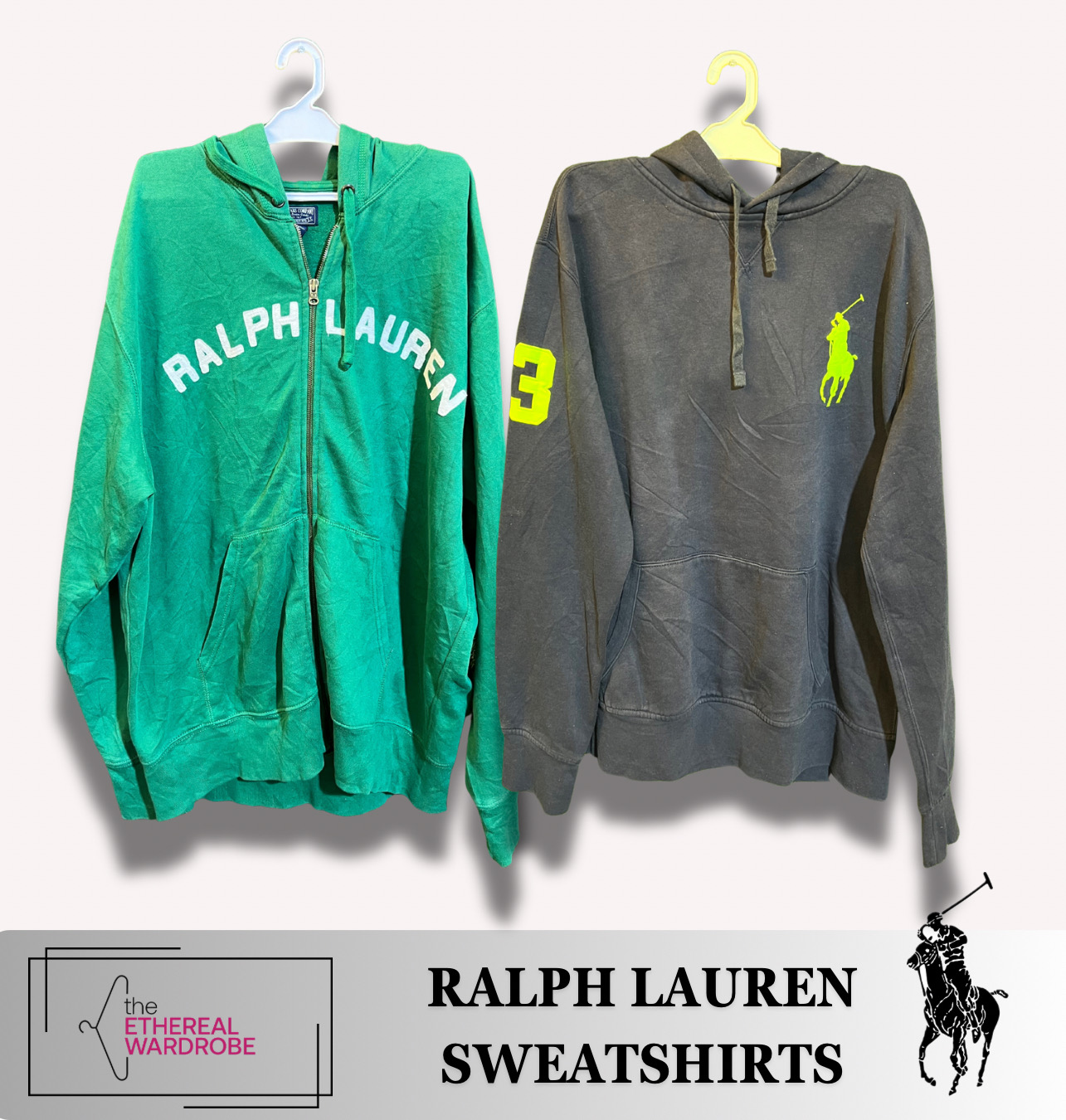 Ralph Lauren Sweatshirts including Big Pony
