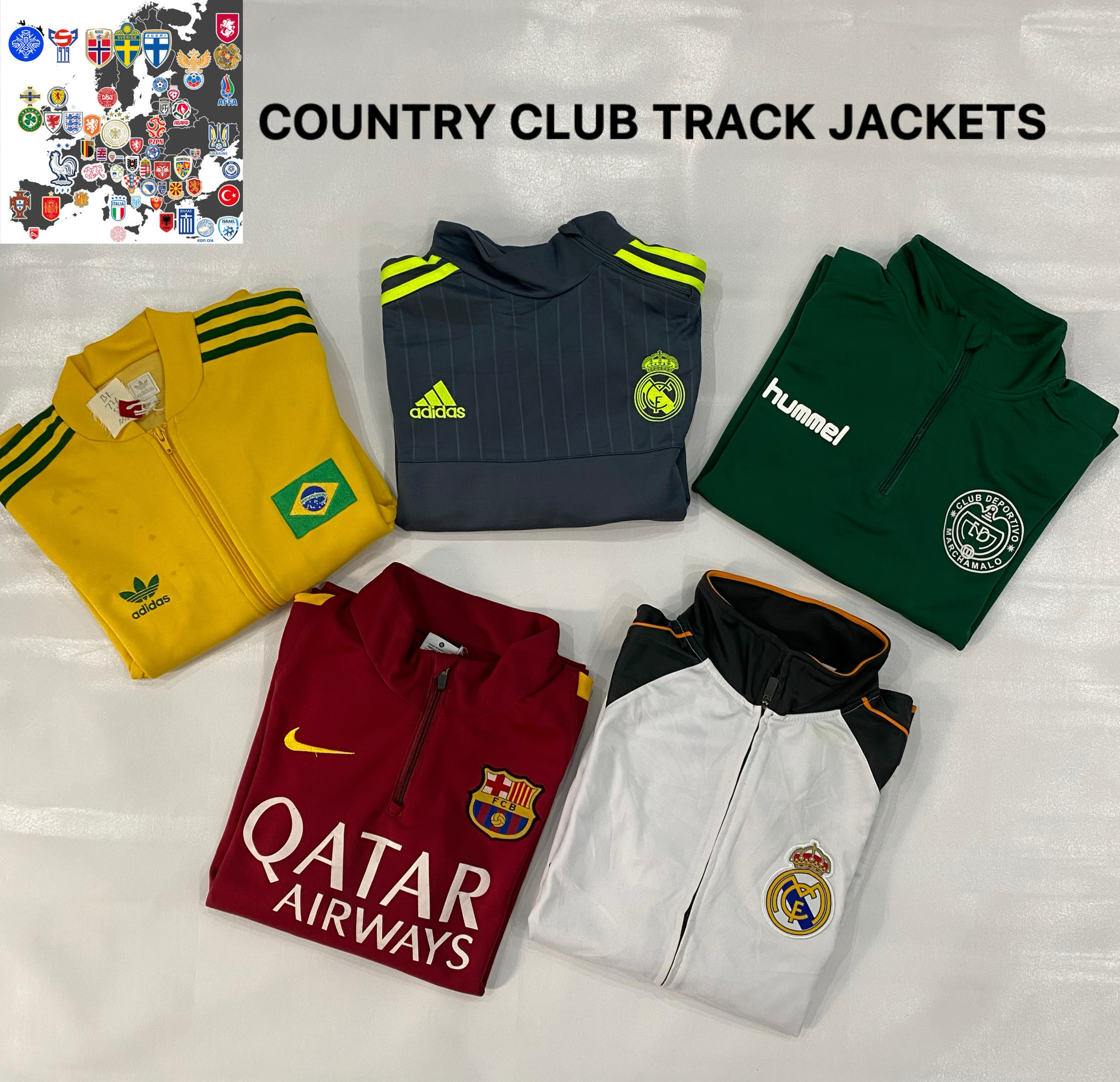 Branded Country Club Track Jackets