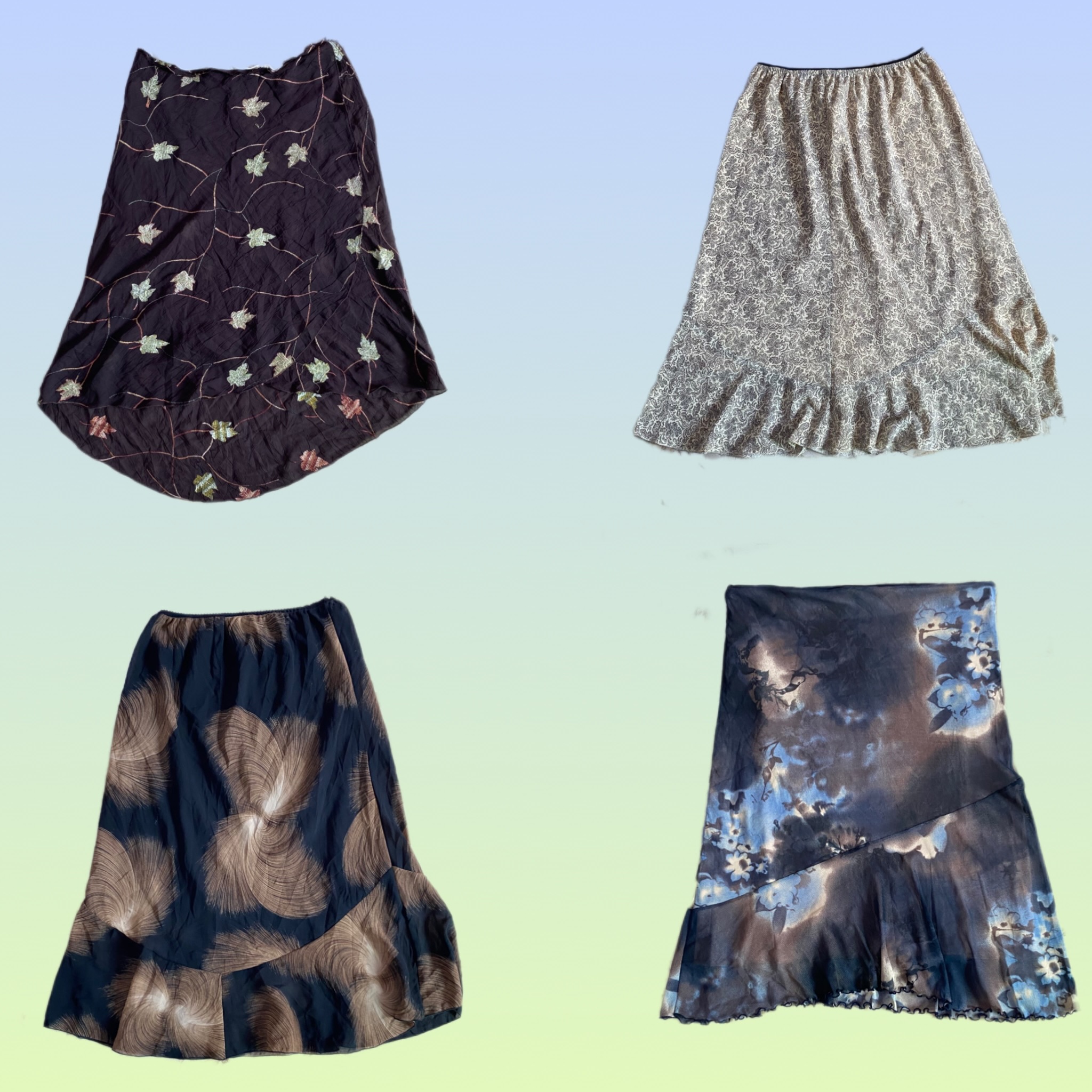 Y2K Poly Msxi Skirts (TS-1476)