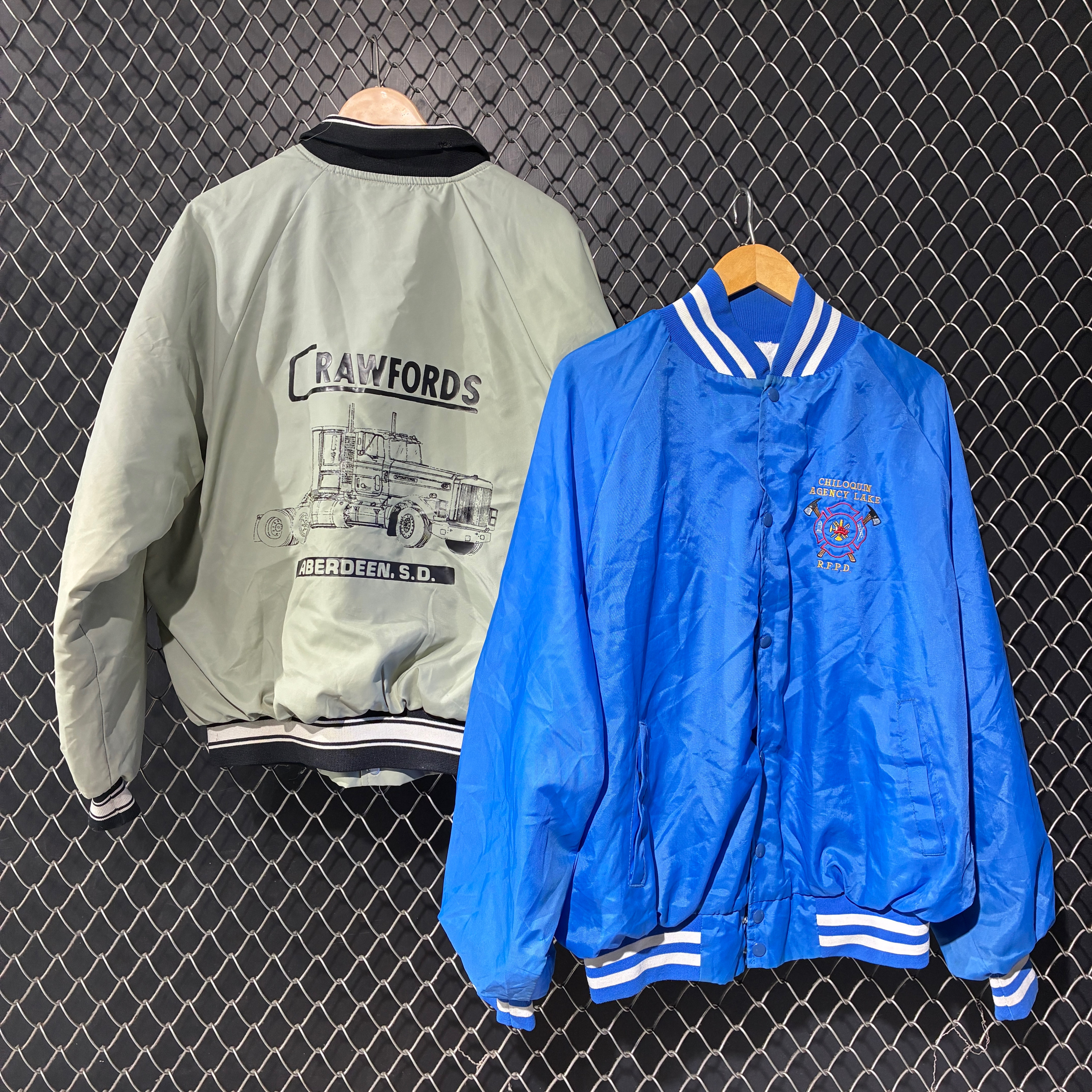 Nylon Varsity Jacket (FNC:828)