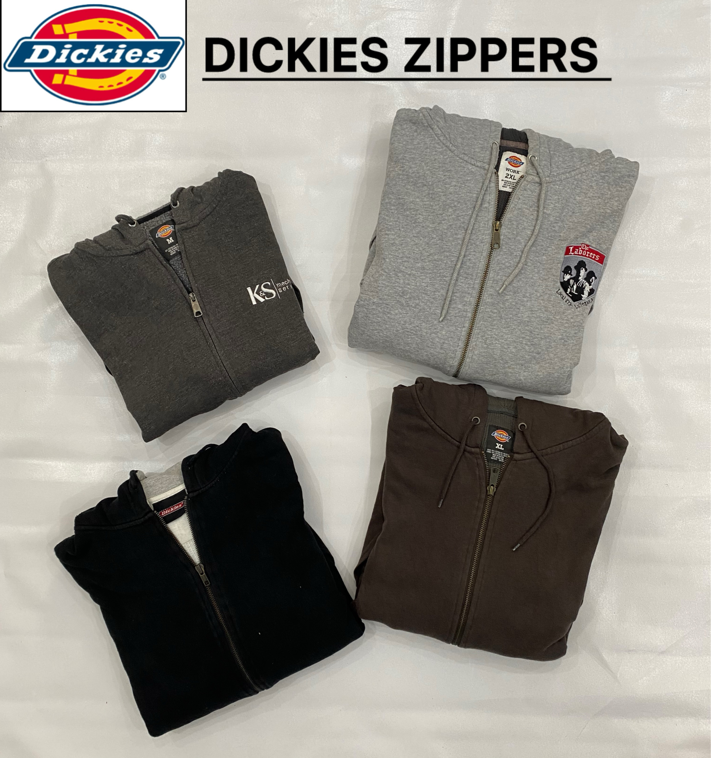 Branded Dickies Zippers