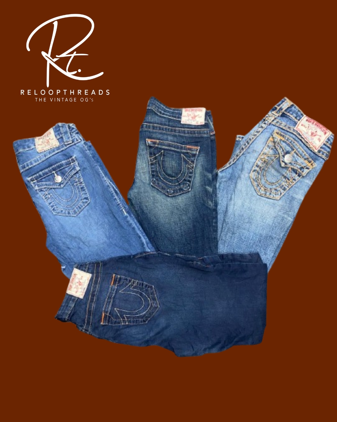 RT 1257 True Religion Mix Jeans