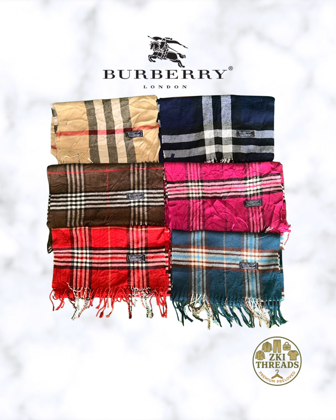 Burberry Scarves (H5)
