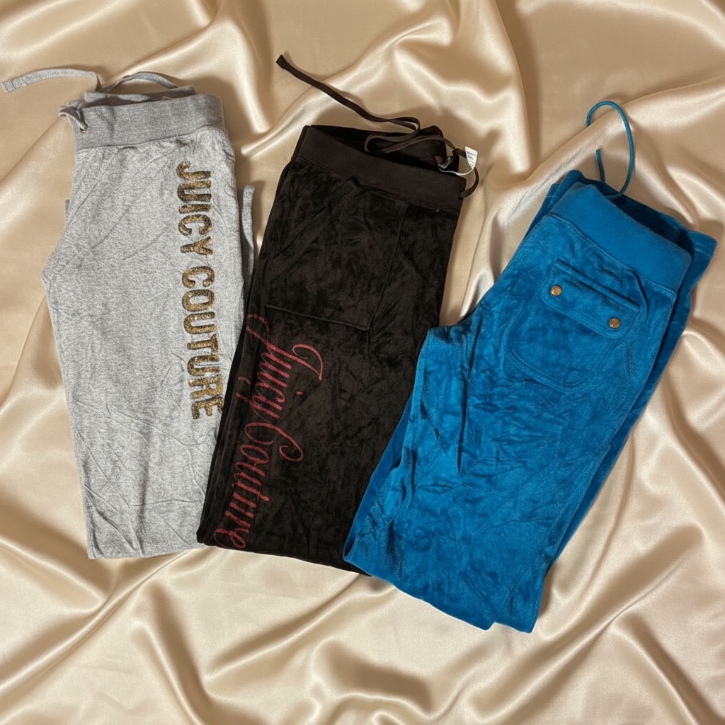 Juicy Couture Classic Velour Trouser (FF 1123 )