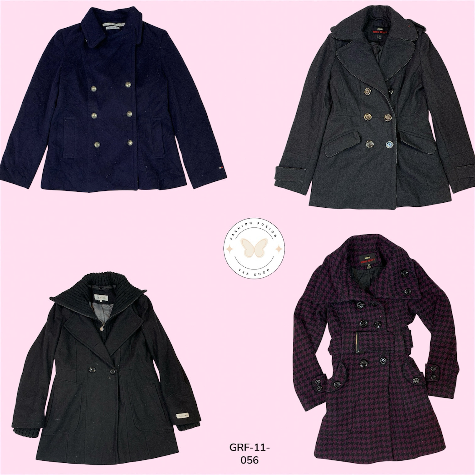 Y2K Wool Coat – Premium Warmth & Iconic Style (GRF-11-056)