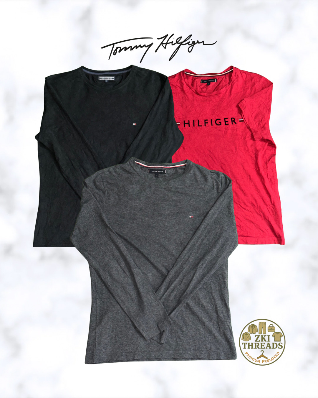 トミー・ヒルフィガー Tシャツ (F18)