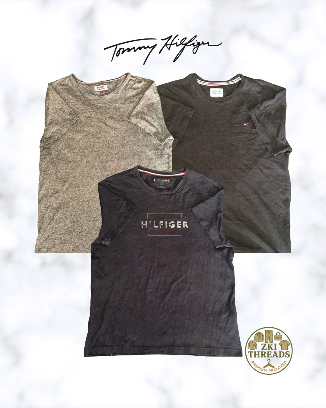 トミー・ヒルフィガー Tシャツ (F19)