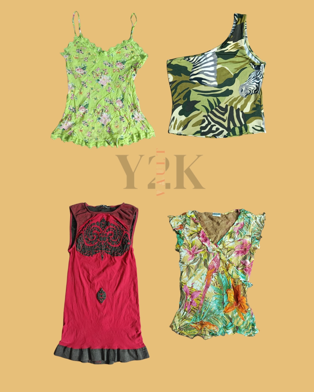 Retro Revival: Y2K Tops Edit (Yv-449)