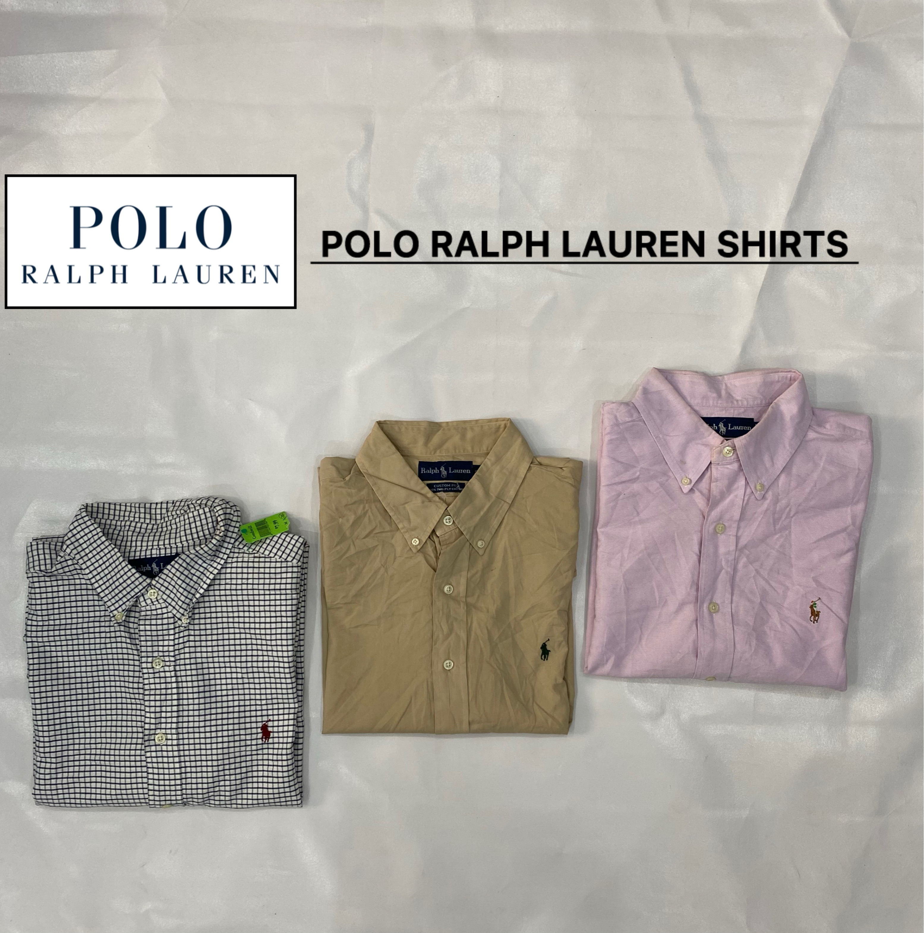 ブランド名のラルフ・ローレンの半袖シャツ