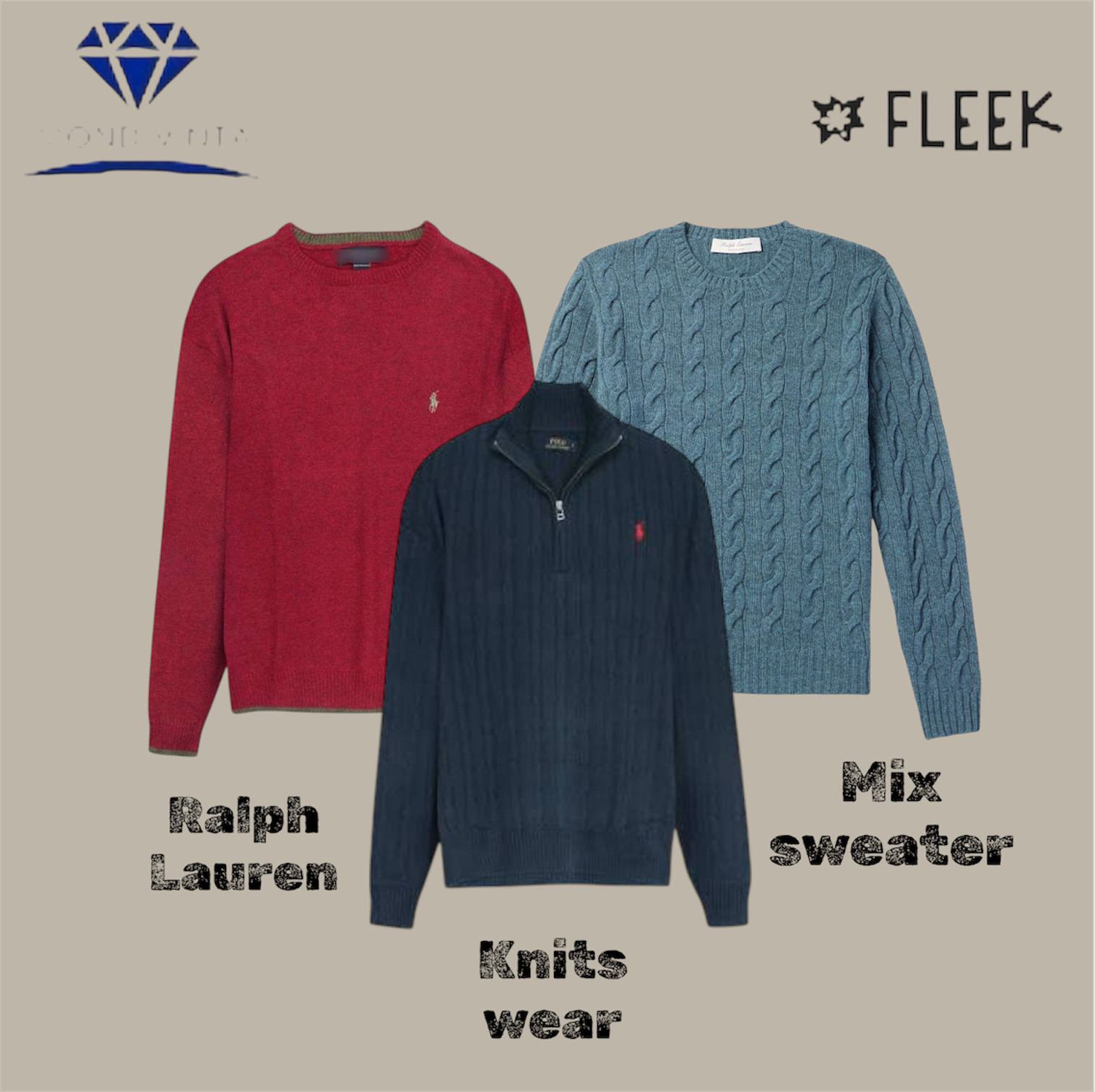 Ralph Lauren mix sweater (5)