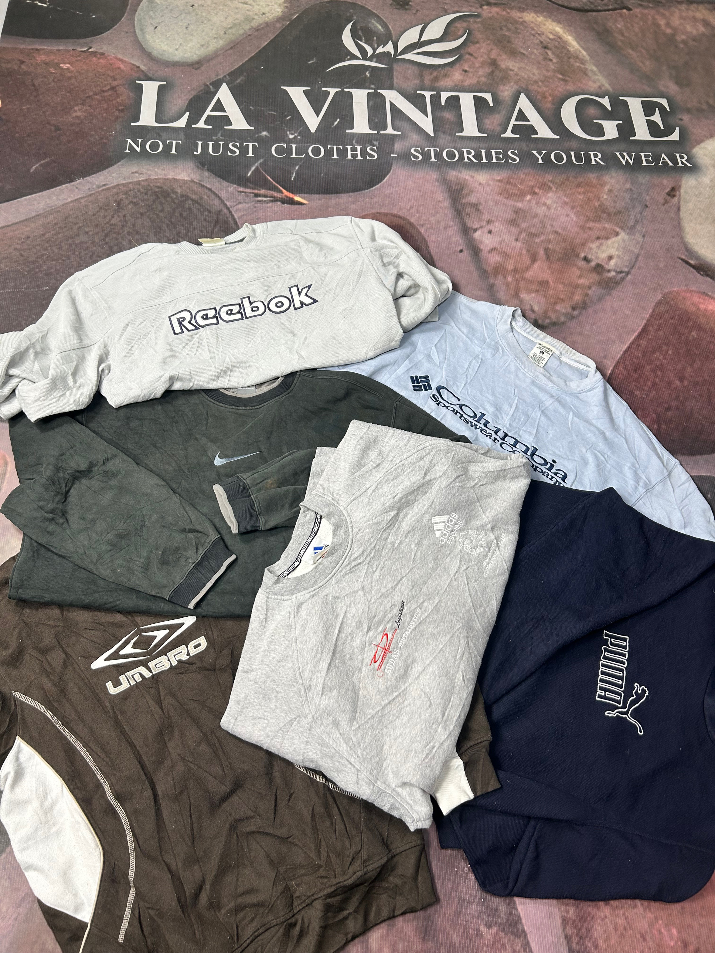 ヴィンテージミックスブランド スウェットシャツ La 100