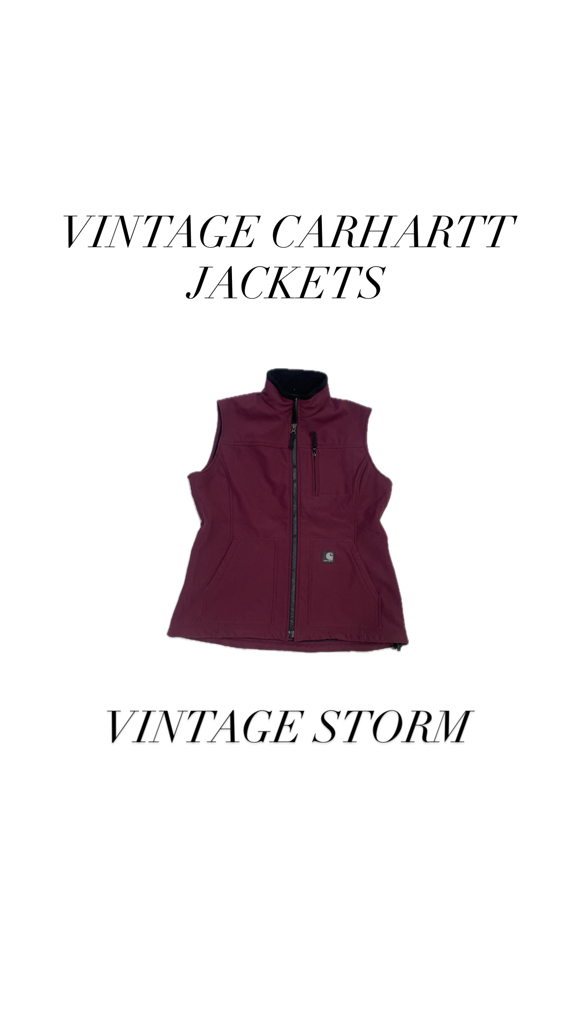 ヴィンテージカーharttジャケット