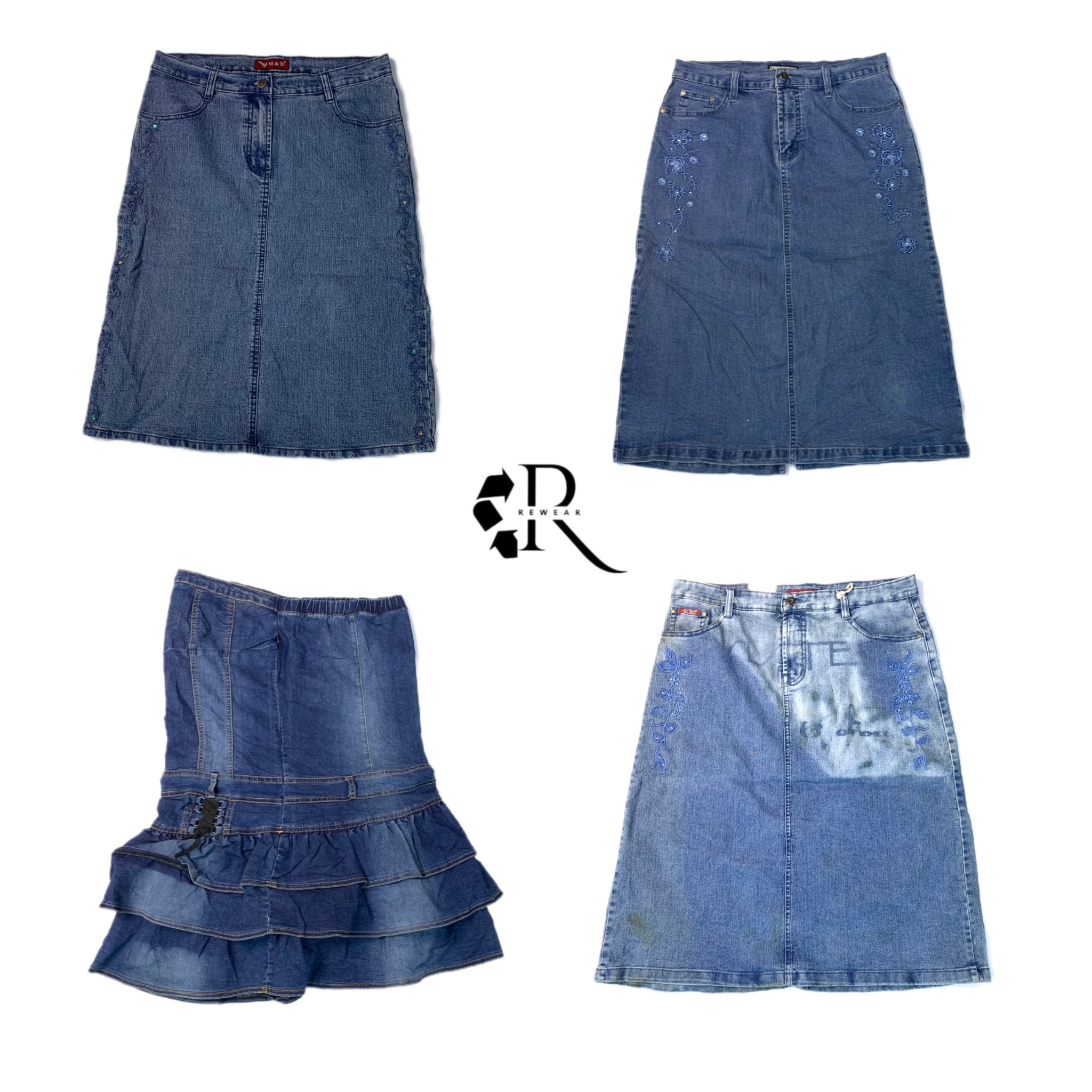 Gonna Midi Y2K Cyber Era Girl RW-1231