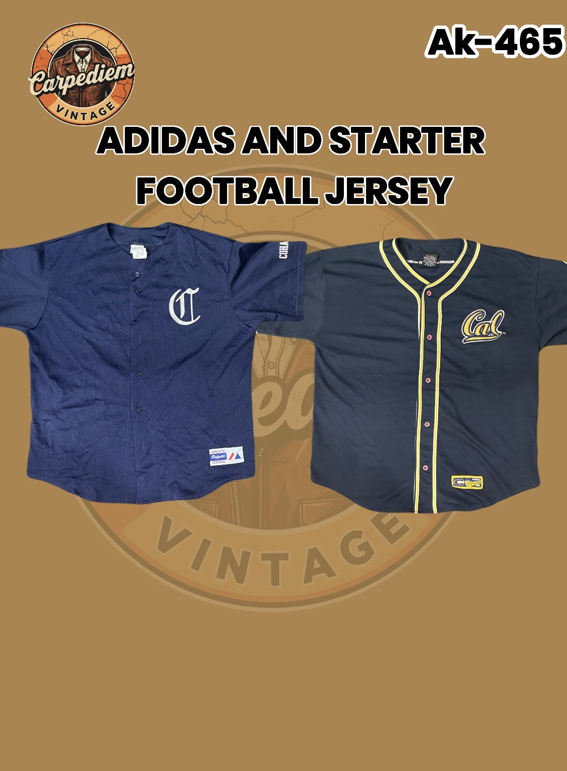 Adidas und Starter Football-Trikot Ak-465