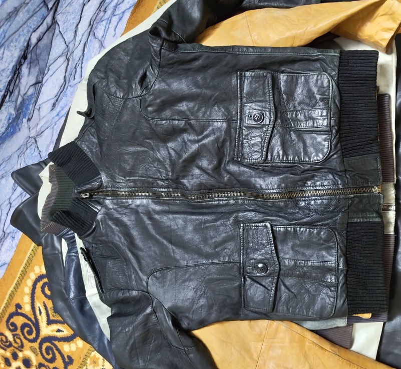 Veste en cuir Bundle Classic AiO-0170