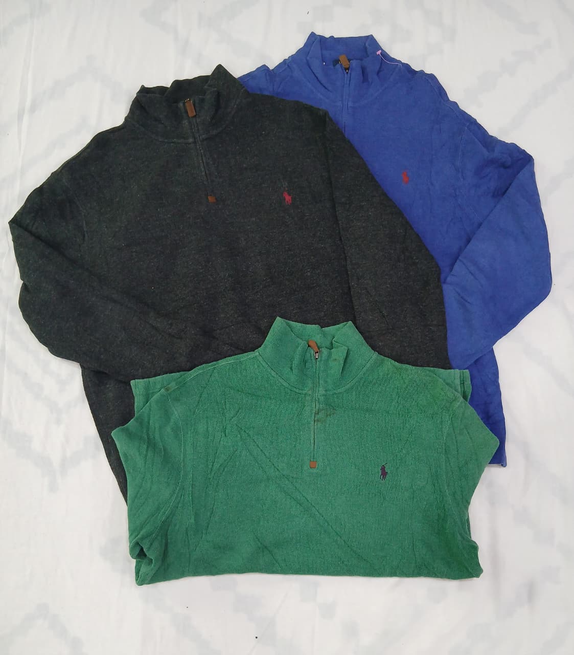 ZV0724 Ralph Lauren クォータージップ