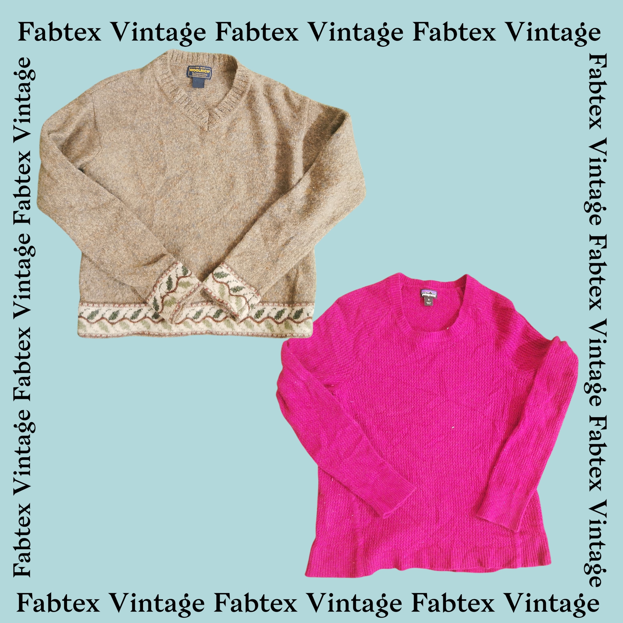 (FV-454) ブランドニットウェアセーター