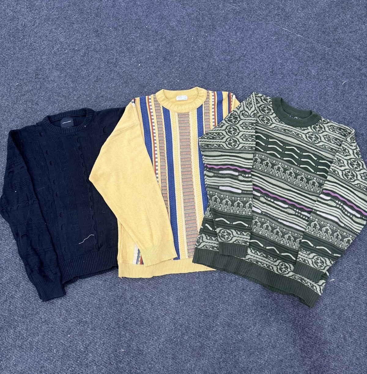 Coogi-Style Sweaters
