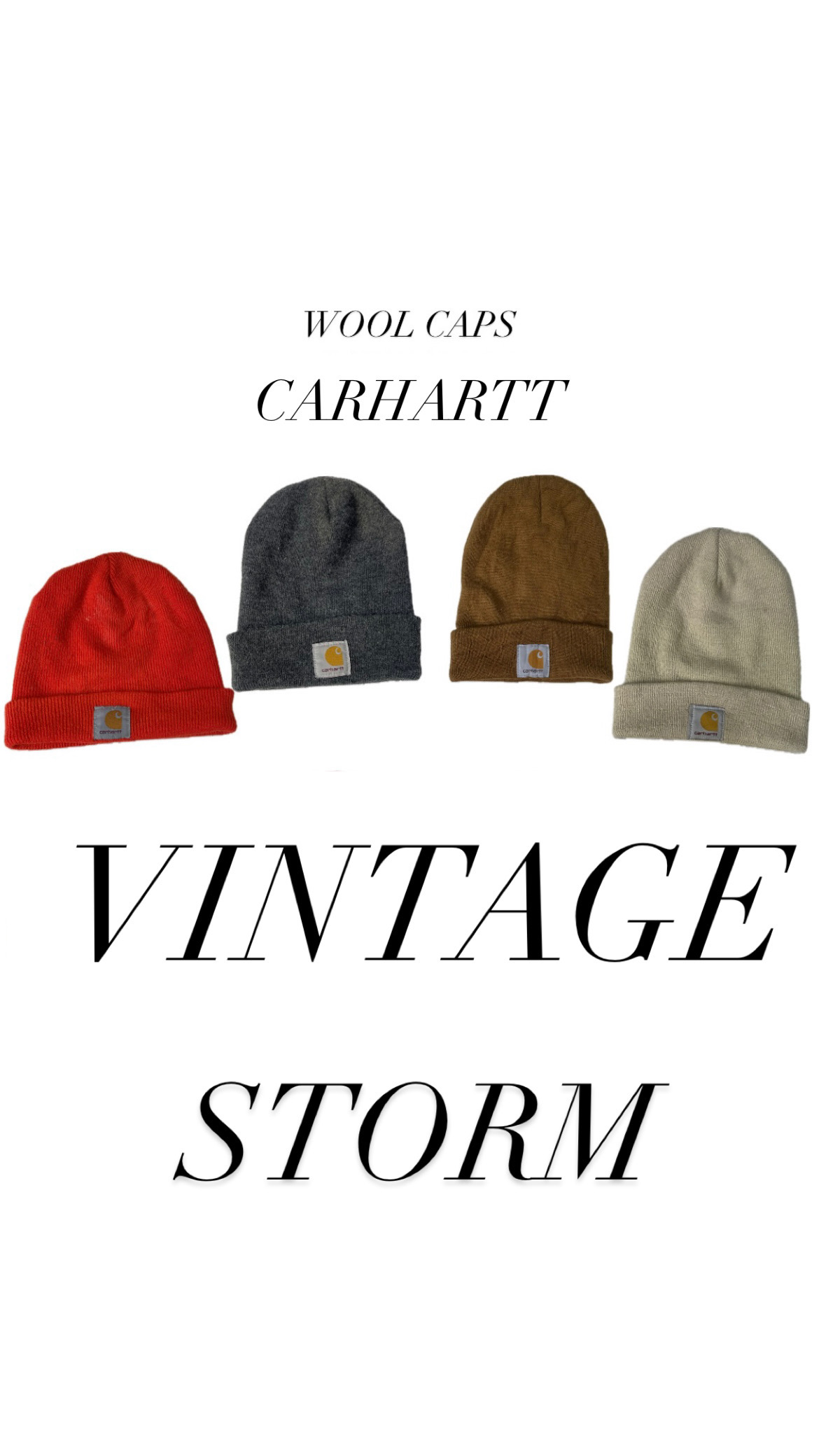 Gorras de lana Carhartt