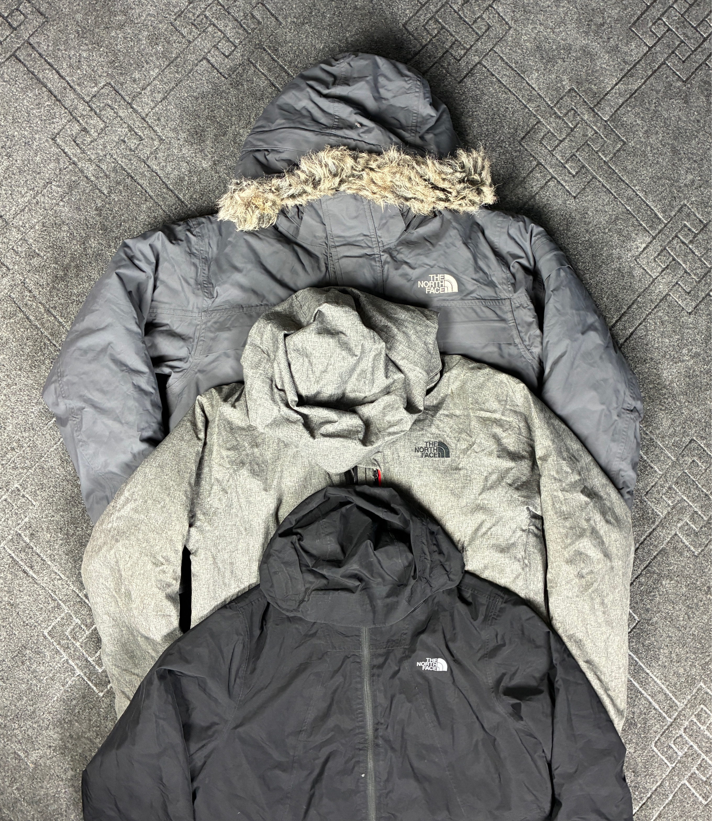 The North Face Puffer Jackets (CV-3)