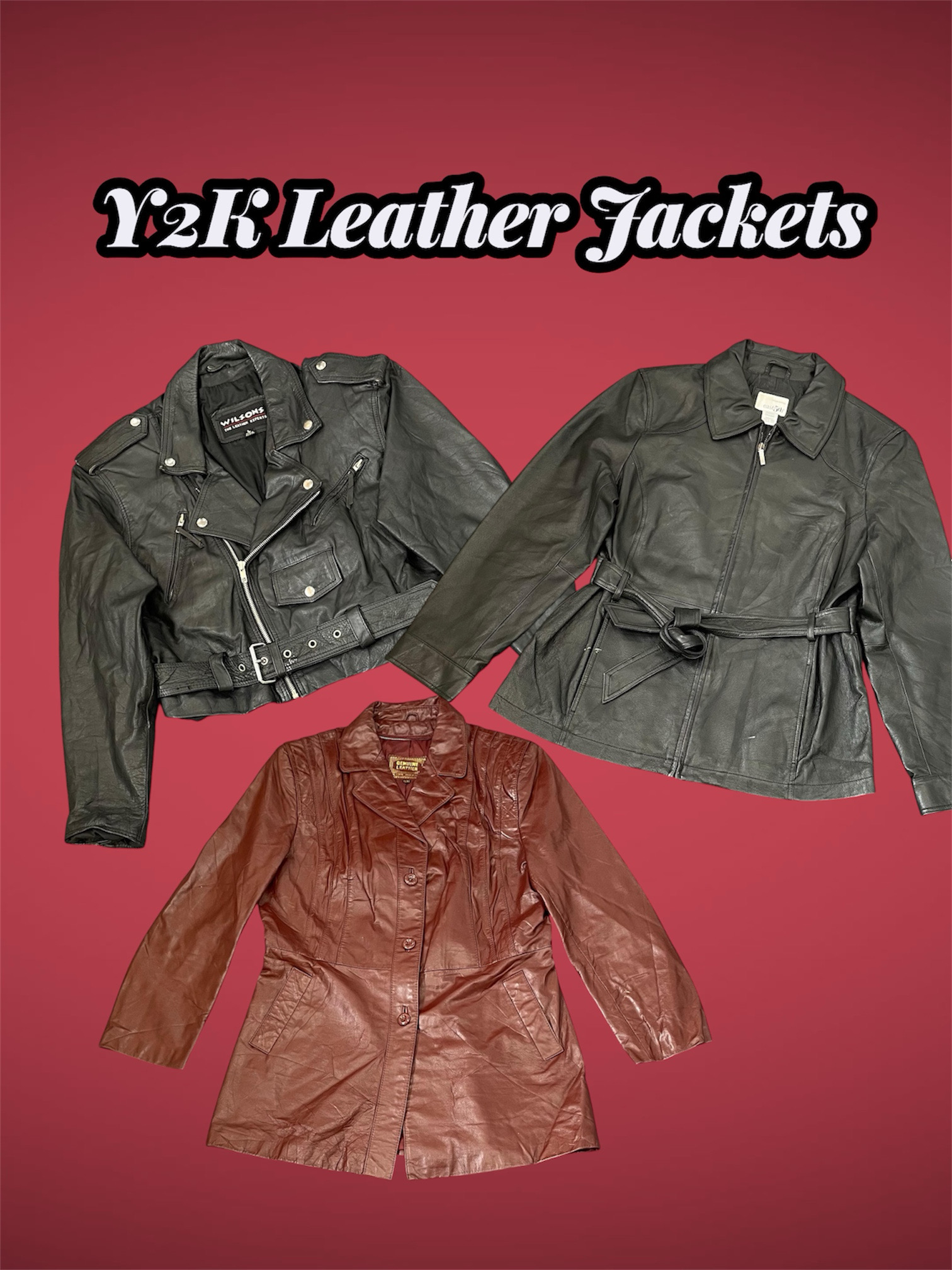 Y2K Leather Jackets