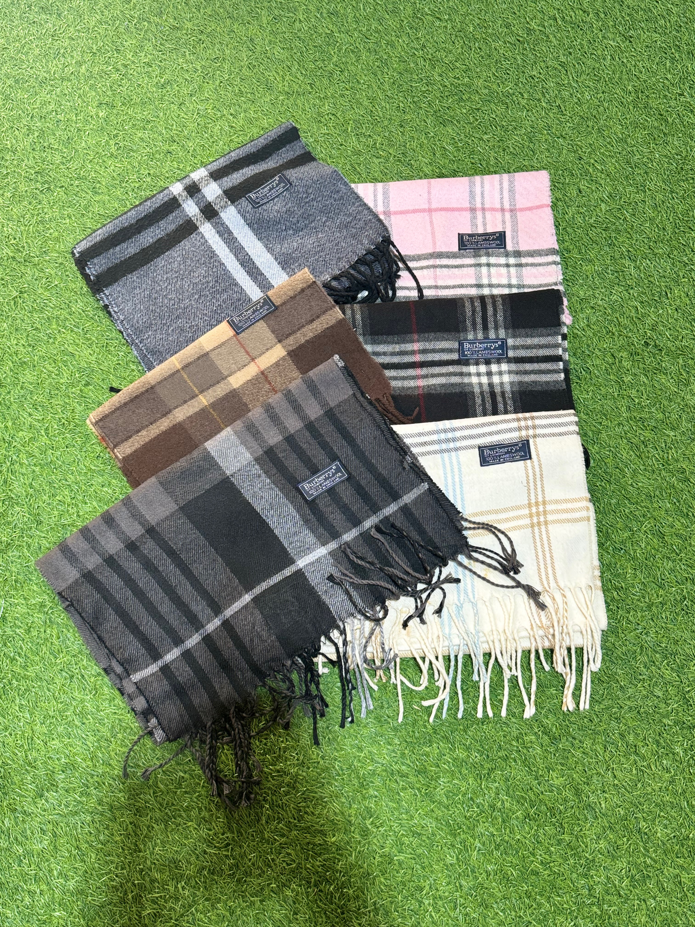Branded Burberry Scarves  (Ks22)