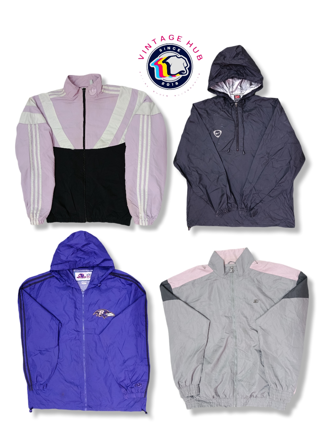 Mix Branded Windbreaker - VH06