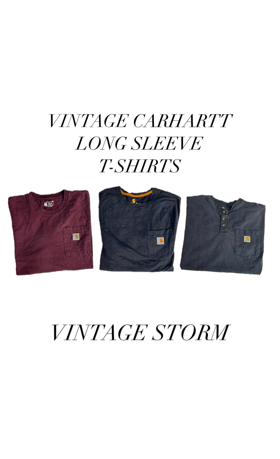 T-shirts à manches longues Carhartt
