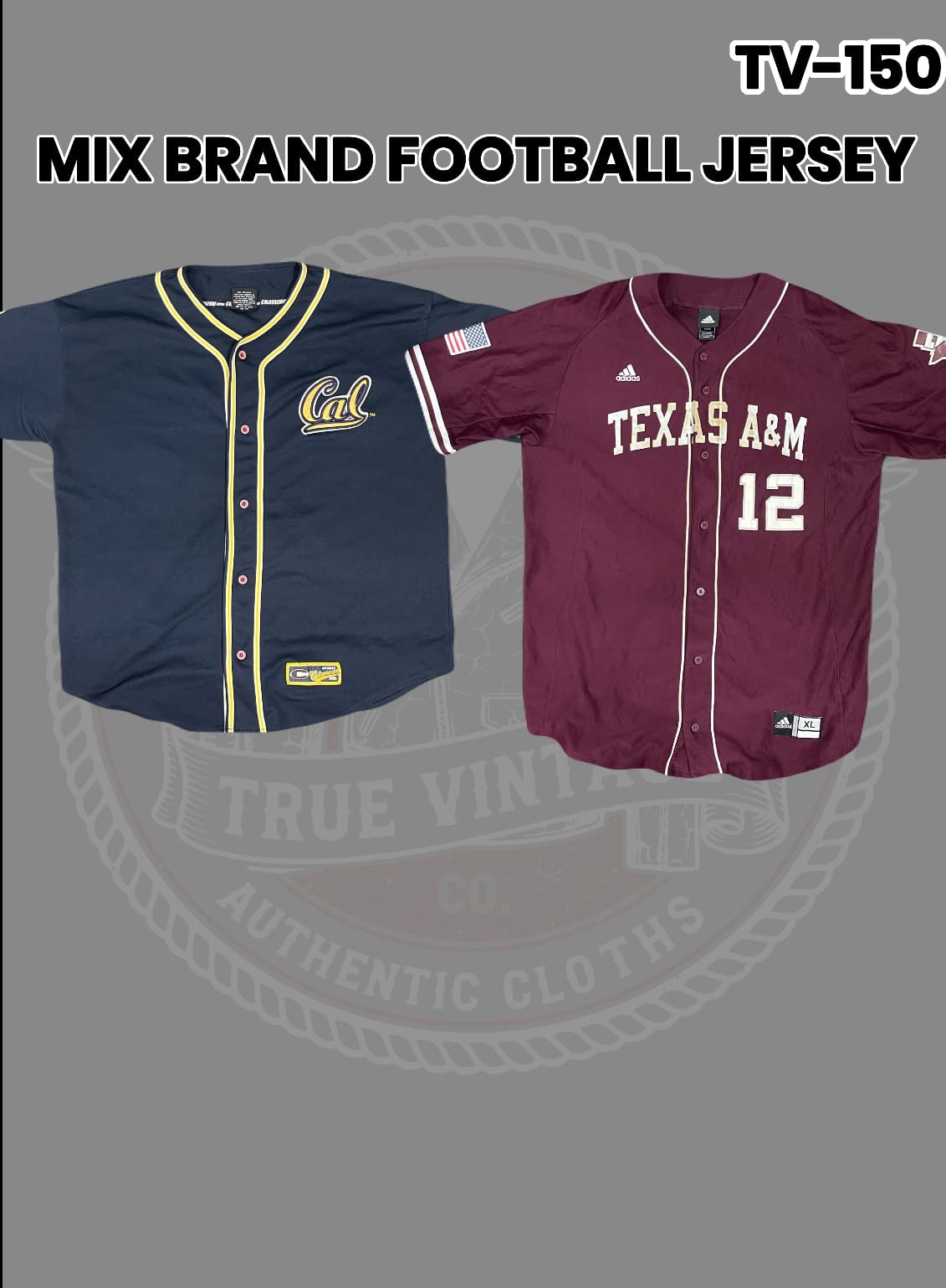 ミックスブランド フットボールジャージ Tv-150