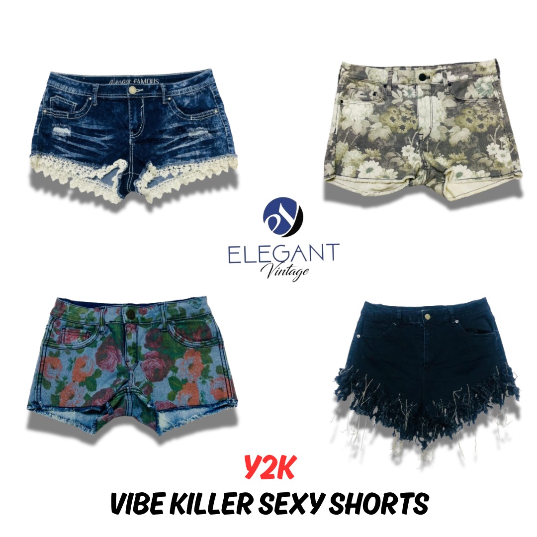 Y2K Vibe Killer Sexy Shorts - EV0513