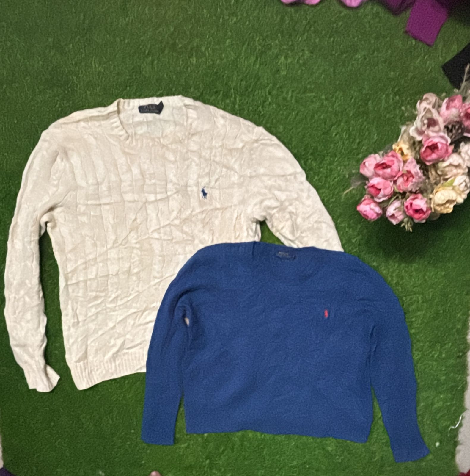 Polo Ralph Lauren cable knits sweater