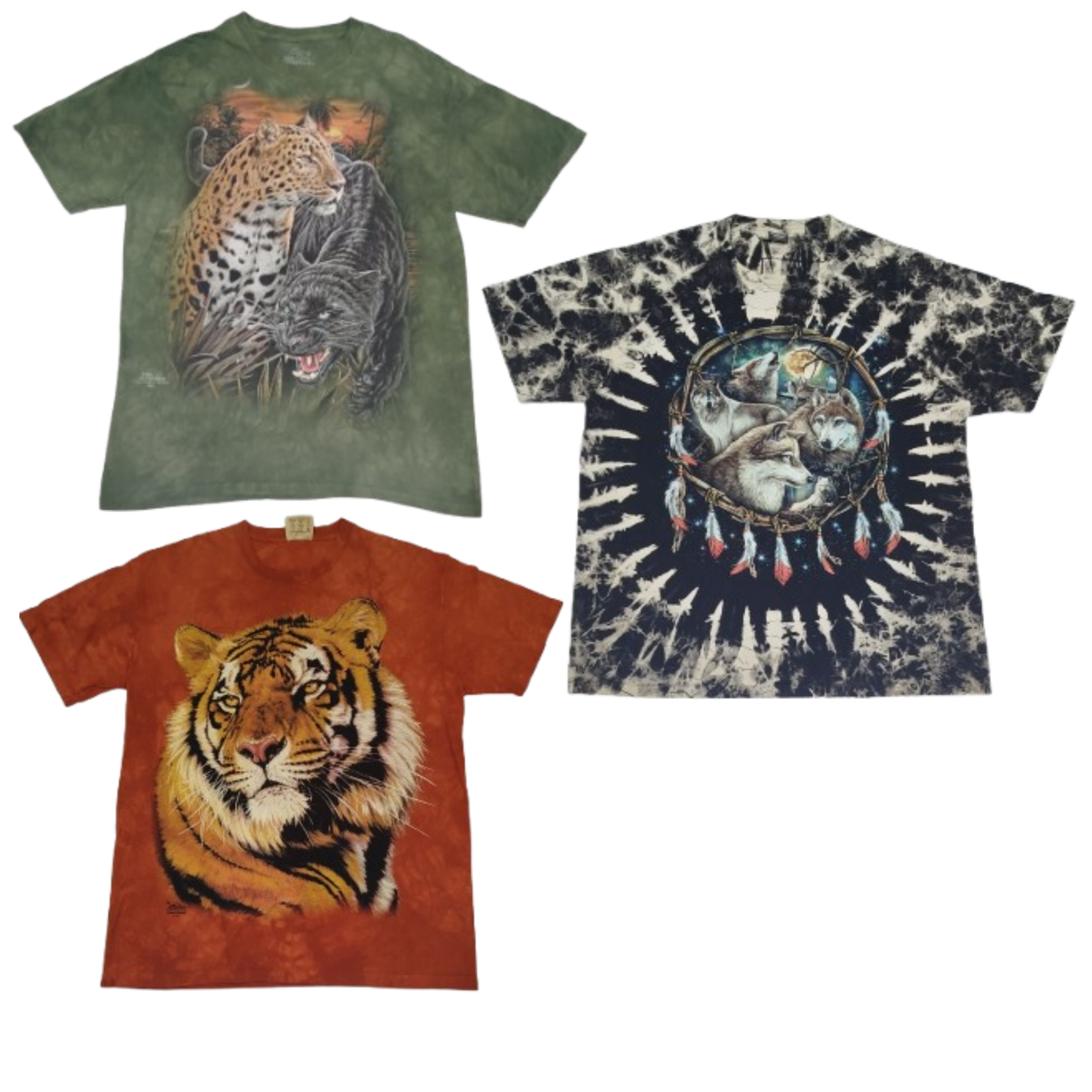 動物プリント音楽Tシャツ (RVV-022)