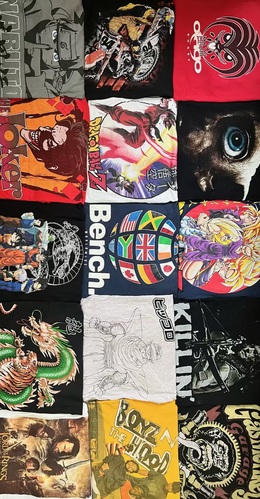 ミックスグラフィックTシャツ