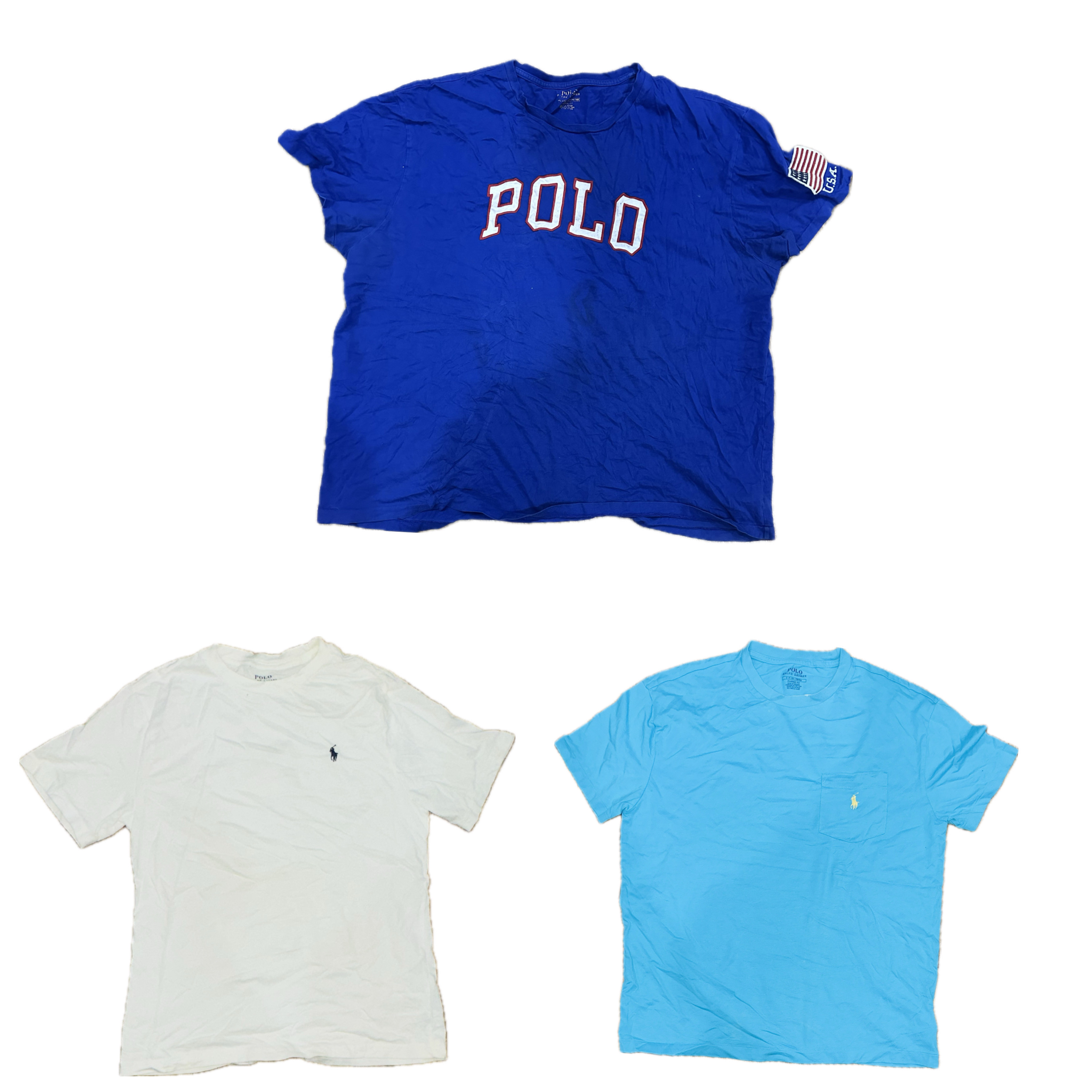 Camiseta de gola redonda Ralph Lauren